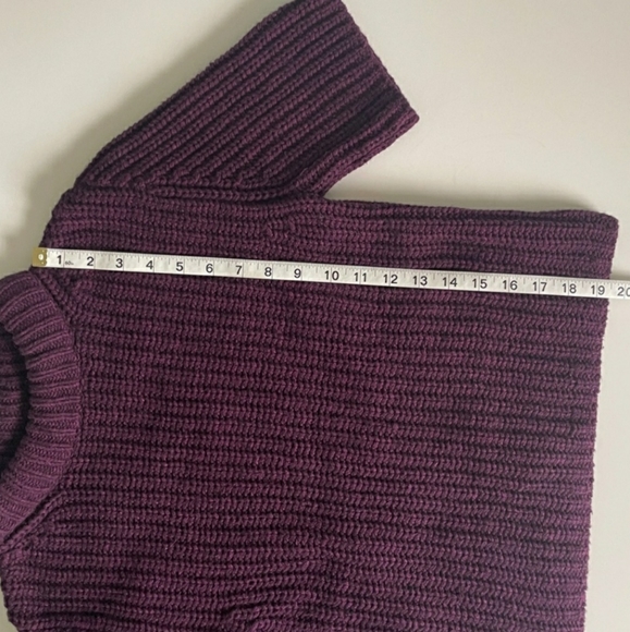 COS ribbed knit crop sweater size XS - Picture 5 of 6